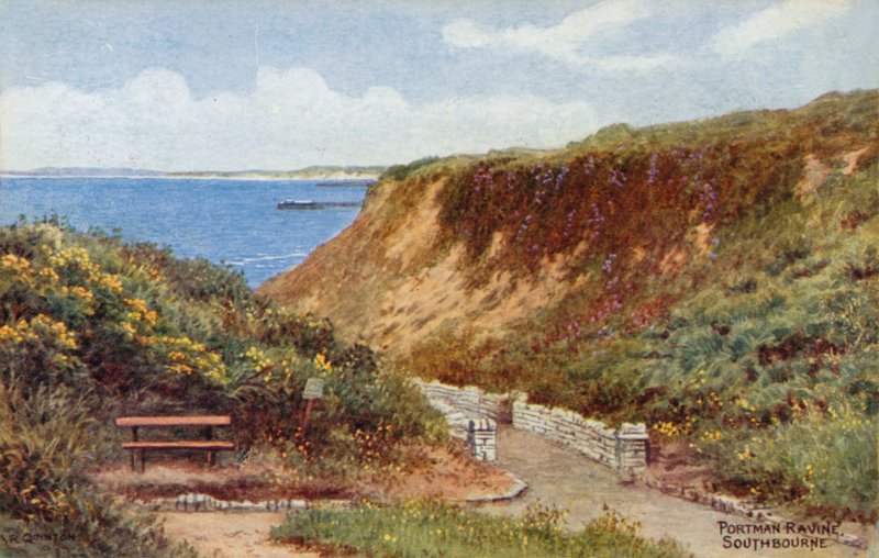 Portman Ravine，Southbourne 作者 阿尔弗雷德·罗伯特·昆顿