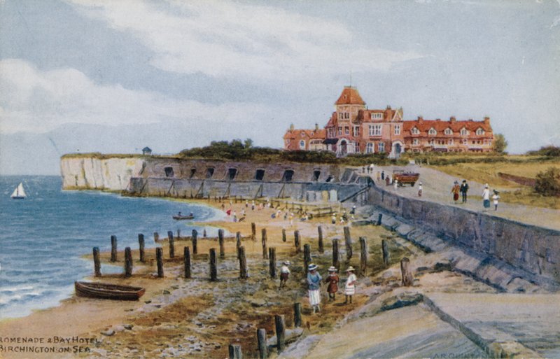 Promenade and Bay Hotel，Birchington-on-Sea 作者 阿尔弗雷德·罗伯特·昆顿