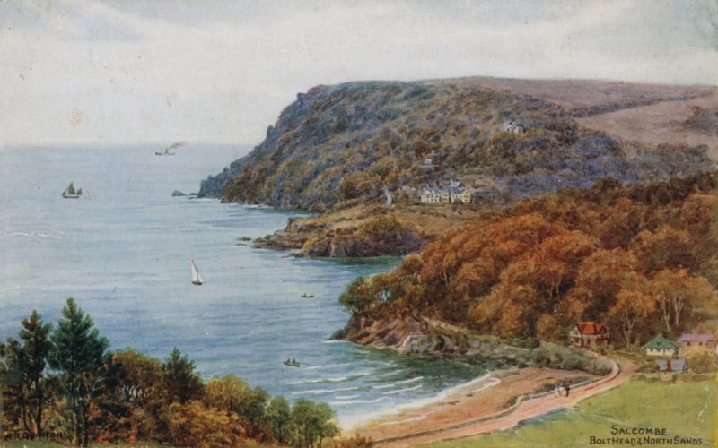 Salcombe，Bolt Head和North Sands 作者 阿尔弗雷德·罗伯特·昆顿