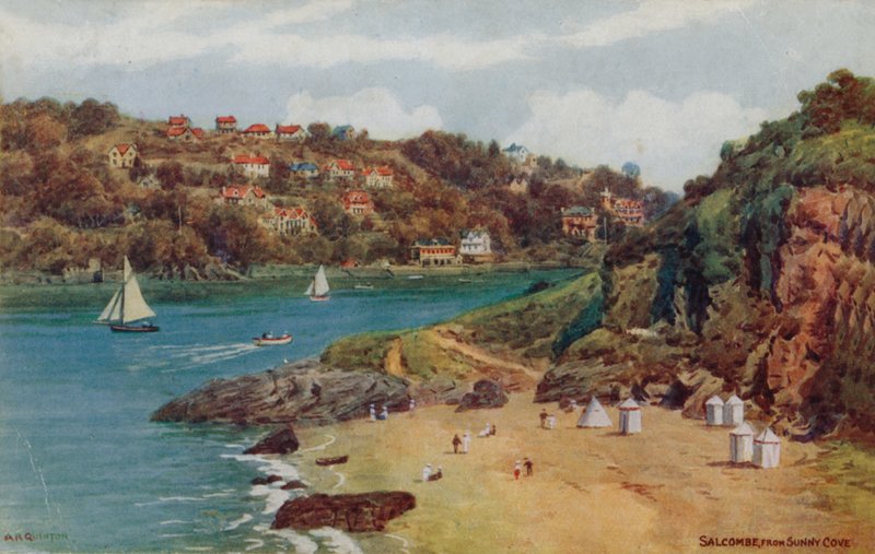 Salcombe，来自Sunny Cove 作者 阿尔弗雷德·罗伯特·昆顿