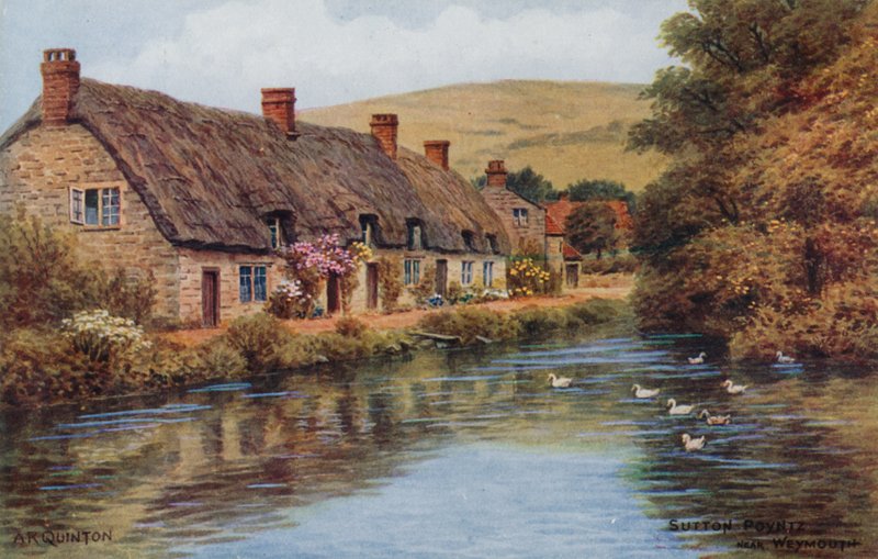 Sutton Poyntz，韦茅斯附近 作者 阿尔弗雷德·罗伯特·昆顿