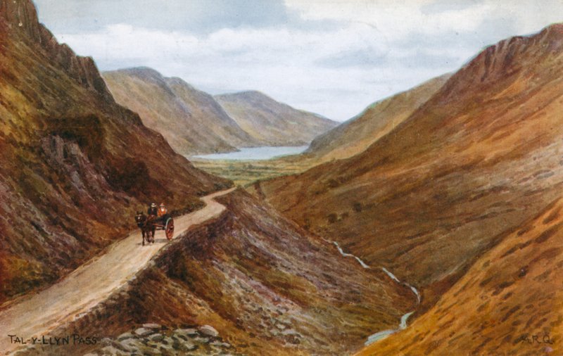 Tal-y-Llyn Pass 作者 阿尔弗雷德·罗伯特·昆顿