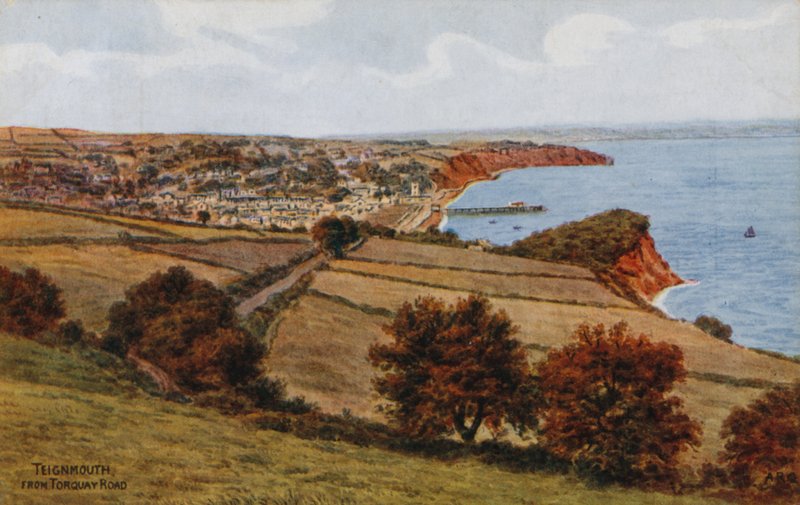 Teignmouth，来自Torquay Road 作者 阿尔弗雷德·罗伯特·昆顿