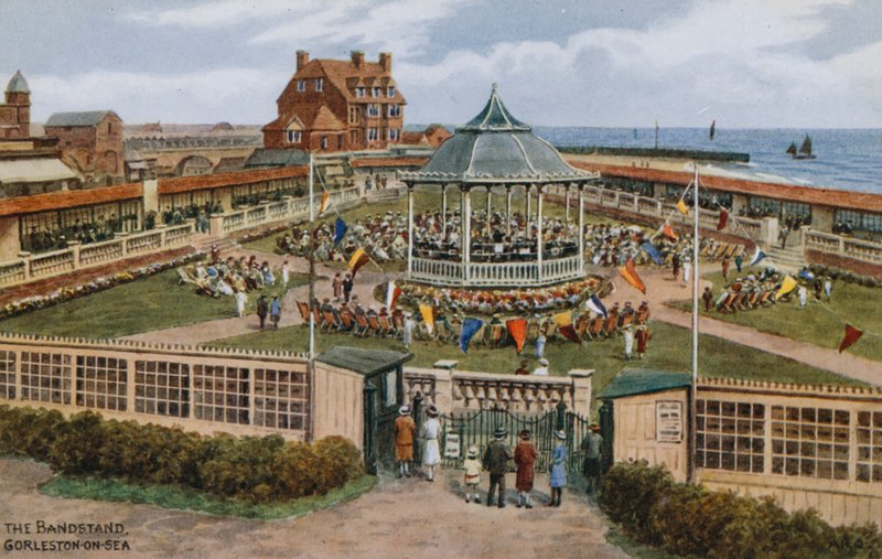 Bandstand，Gorleston-on-Sea 作者 阿尔弗雷德·罗伯特·昆顿