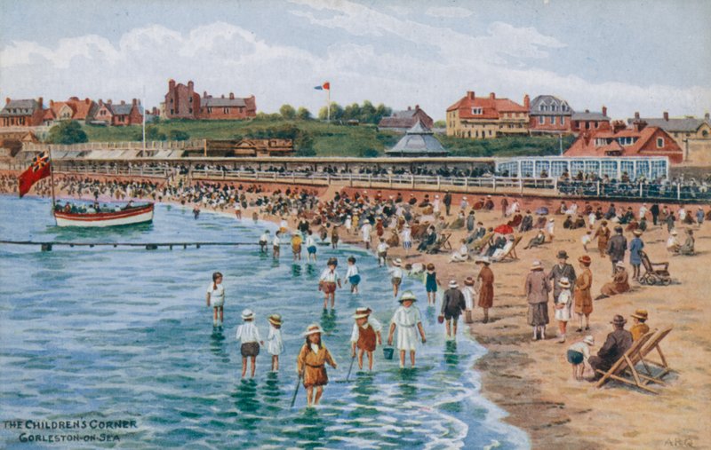 儿童角，Gorleston-on-Sea 作者 阿尔弗雷德·罗伯特·昆顿