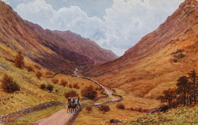 Kirkstone Pass，靠近Brothers Water 作者 阿尔弗雷德·罗伯特·昆顿