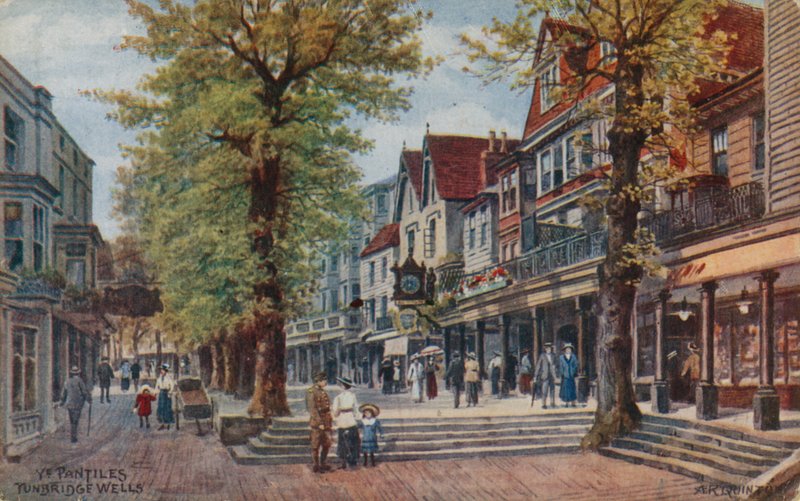Pantiles，Tunbridge Wells 作者 阿尔弗雷德·罗伯特·昆顿