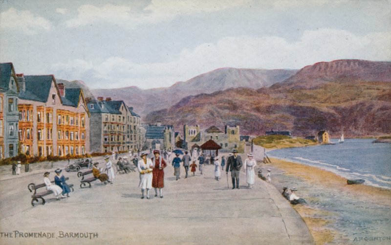 The Promenade，Barmouth 作者 阿尔弗雷德·罗伯特·昆顿