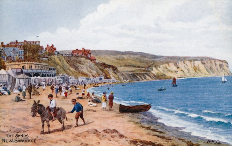 The Sands，New Swanage 作者 阿尔弗雷德·罗伯特·昆顿