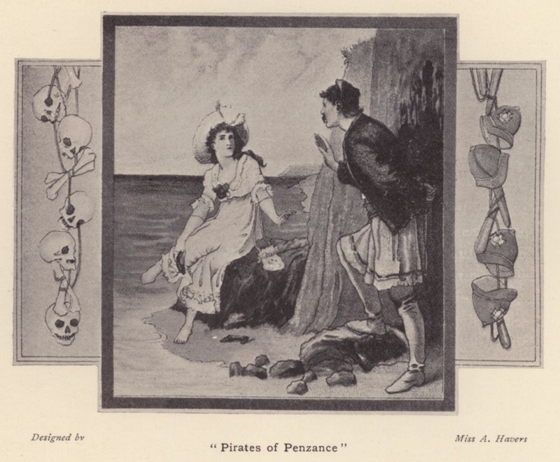 "Pirates of Penzance" (litho) 作者 爱丽丝·哈弗斯