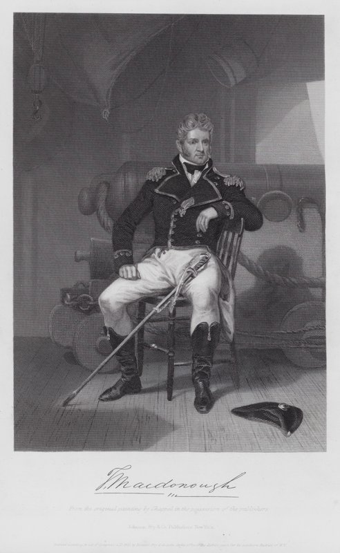Thomas Macdonough (engraving) 作者 阿隆佐（后）查佩尔