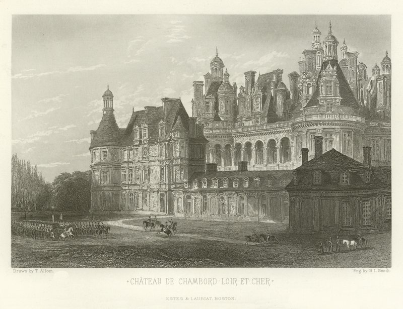 Chateau de Chambord-Loir-et-Cher 作者 阿方斯·玛丽·德·诺伊维尔