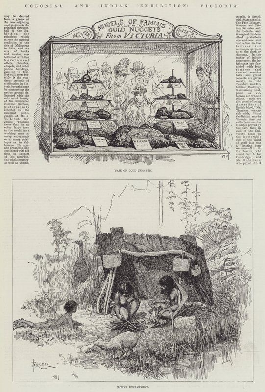 殖民地和印度展览，维多利亚 作者 阿梅迪·福雷斯蒂尔