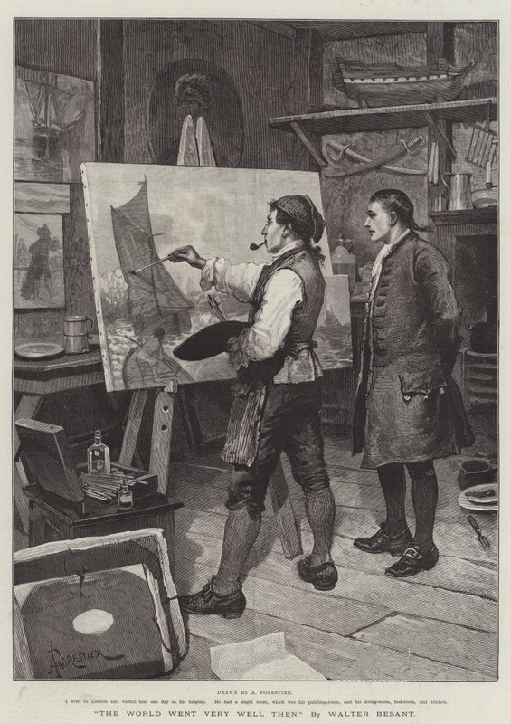 世界非常好然后，由Walter Besant 作者 阿梅迪·福雷斯蒂尔