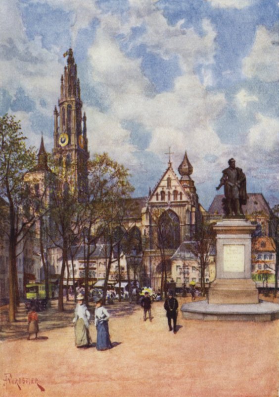 Place Verte，安特卫普 作者 在阿米迪·福里斯特