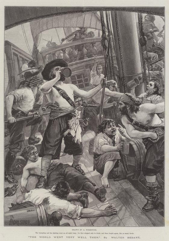 世界非常好然后，由Walter Besant 作者 阿梅迪·福雷斯蒂尔