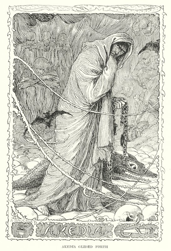 阿克迪亚向前滑行（雕版画 作者 Amelia M. (attr.to) Bowerley 或 Bauerle