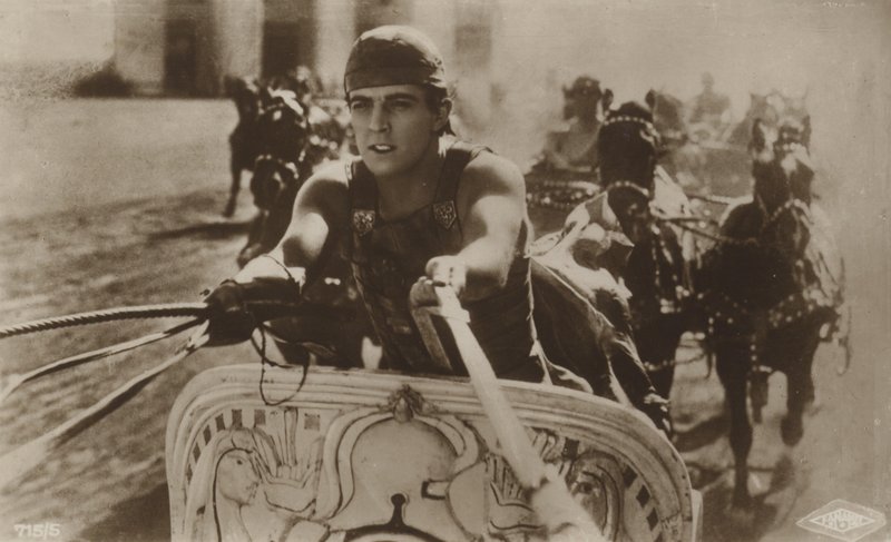 Ramon Novarro在电影Ben Hur（1925） 作者 美国摄影师