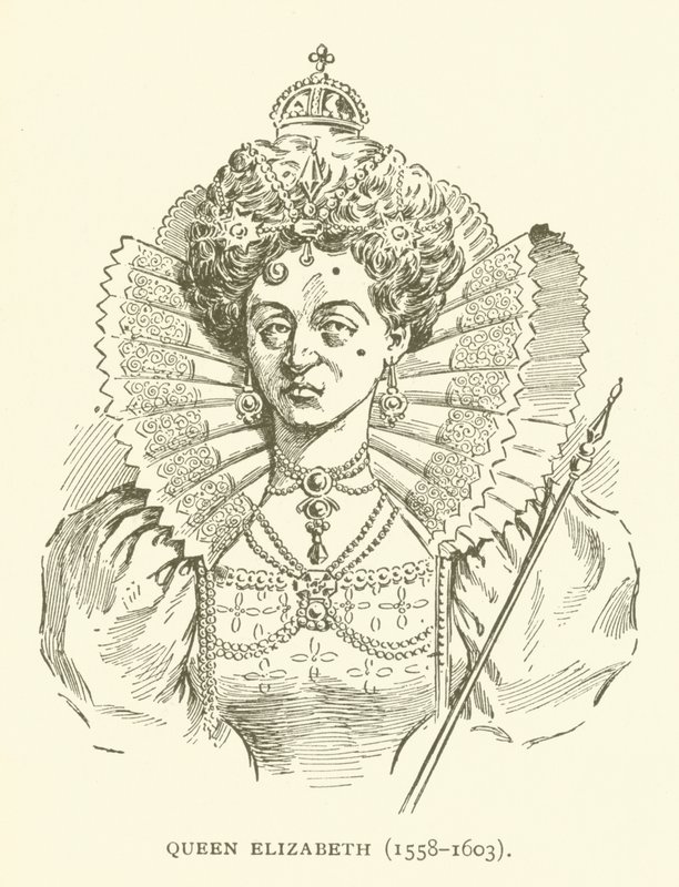 伊丽莎白女王（1558-1603） 作者 美国学校