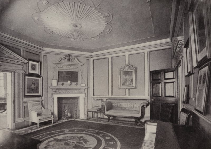 Mount Vernon: West Parlor (b/w photo) 作者 美国摄影师（后）