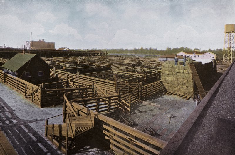 Oregon: Portland Union Stock Yards (photo) 作者 美国摄影师（后）