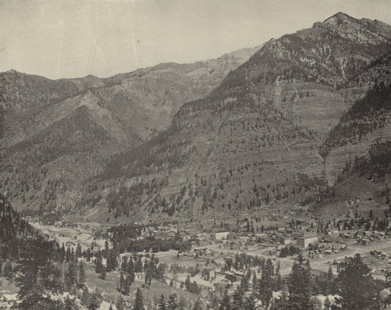 Ouray, Colorado (b/w photo) 作者 美国摄影师（后）