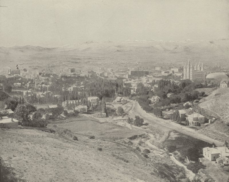 Salt Lake City, Utah (b/w photo) 作者 美国摄影师（后）