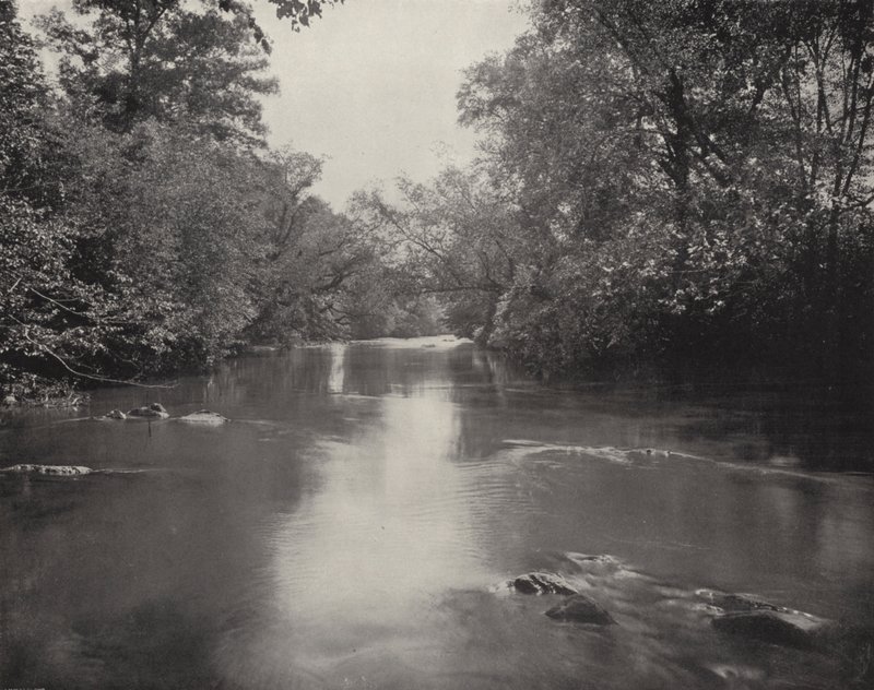 Swannanoa River, North Carolina (b/w photo) 作者 美国摄影师（后）