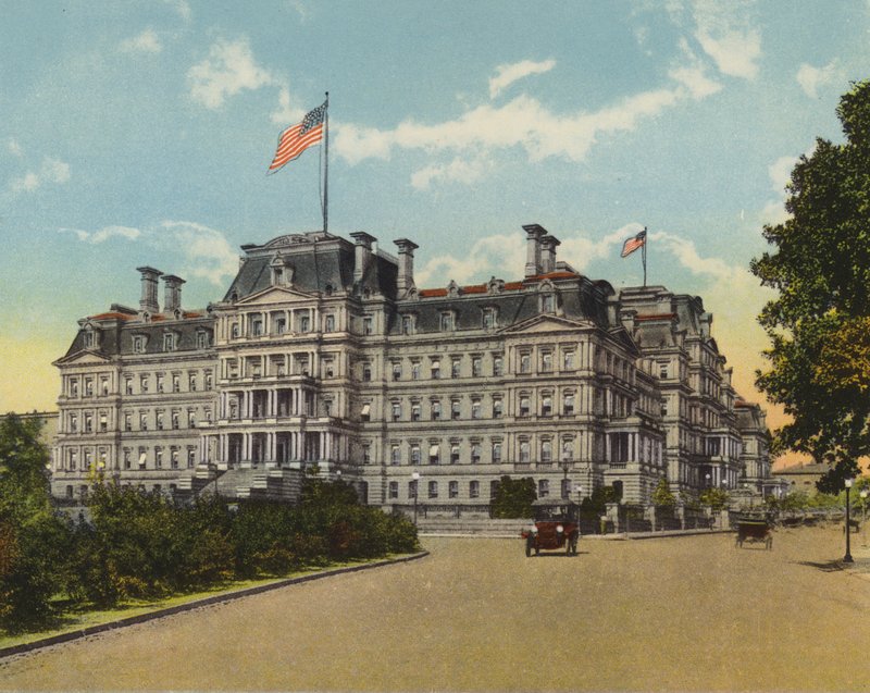 Washington DC: State, War and Navy Building (photo) 作者 美国摄影师（后）