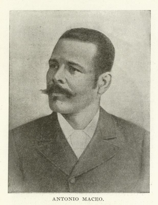 Antonio Maceo（黑白照片） 作者 美国摄影师