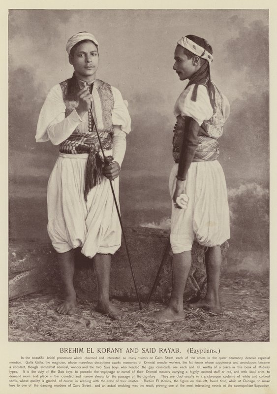 Brehim El Korany和Said Rayab，埃及人 作者 美国摄影师