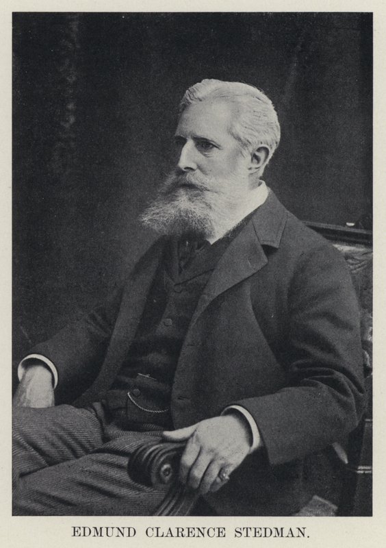 Edmund Clarence Stedman（黑白照片） 作者 美国摄影师