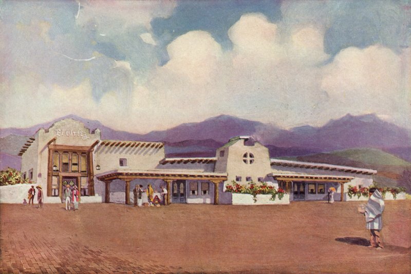 El Ortiz，拉米，新墨西哥州（彩色照片） 作者 美国摄影师