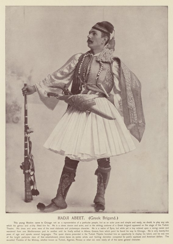 Hadji Abeet，希腊强盗 作者 美国摄影师