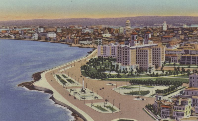 Hotel Nacional，Parque del Maine，国家酒店，缅因州公园（彩色照片） 作者 美国摄影师