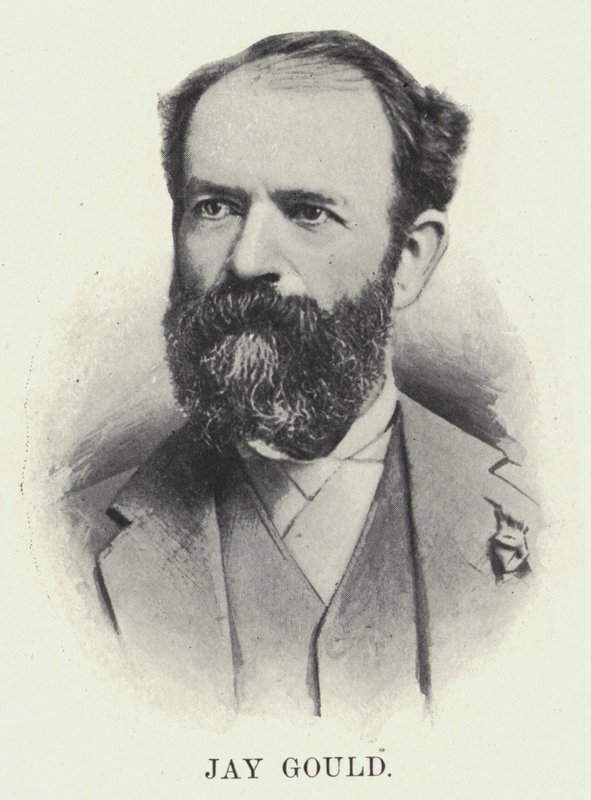 Jay Gould (b/w photo) 作者 美国摄影师