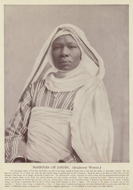 Mahbouba Um Zanuba，Soudanese Woman 作者 美国摄影师