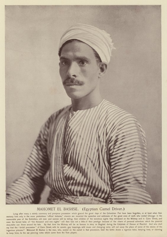 Mahomet El Bashse，埃及骆驼司机 作者 美国摄影师