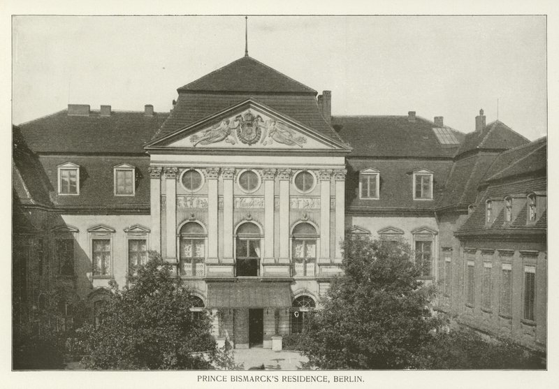 Prince Bismarcks Residence，柏林（黑白照片） 作者 美国摄影师
