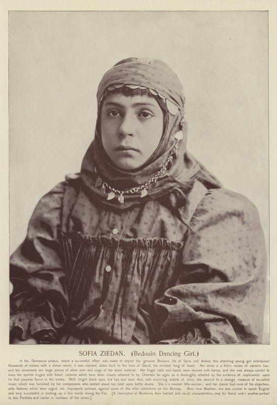 Sofia Ziedan，贝都因舞女 作者 美国摄影师