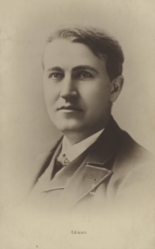 托马斯爱迪生（1847-1931），美国发明家 作者 美国摄影师