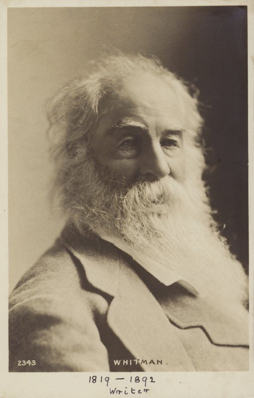 沃尔特惠特曼（1819-1893），美国诗人 作者 美国摄影师