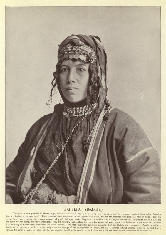 Zareefa，贝都因人 作者 美国摄影师