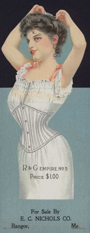 Advertisement for R & G women