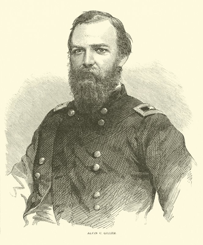 Alvin C Gillem，1865年4月 作者 美国学校