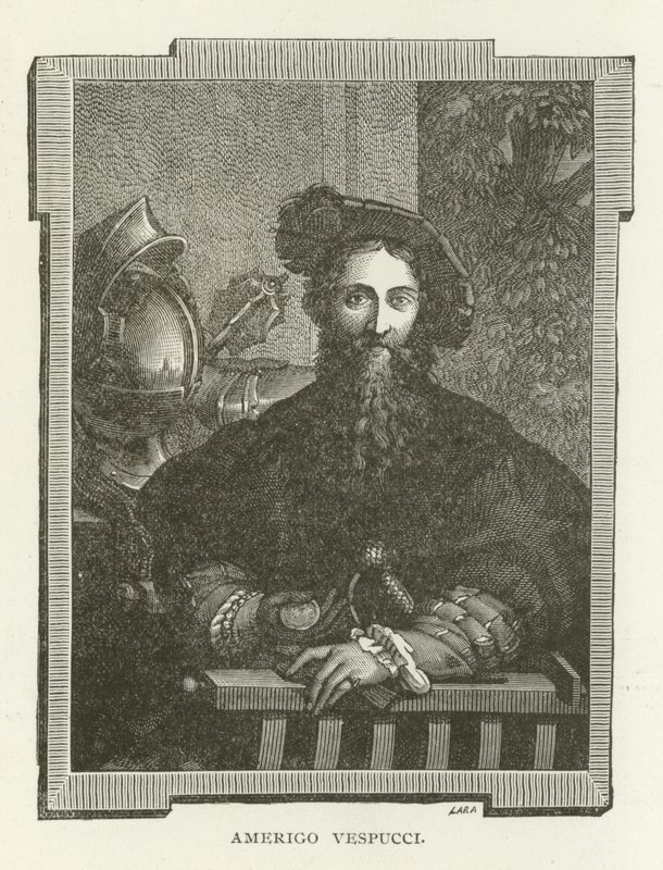 Amerigo Vespucci 作者 美国学校