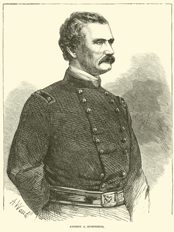 Andrew A Humphreys，1863年8月 作者 美国学校