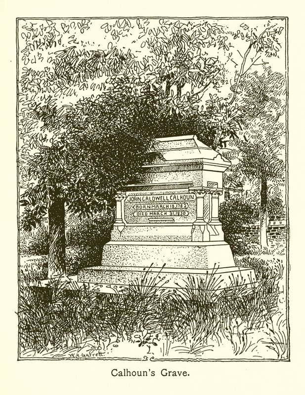 Calhouns坟墓 作者 美国学校
