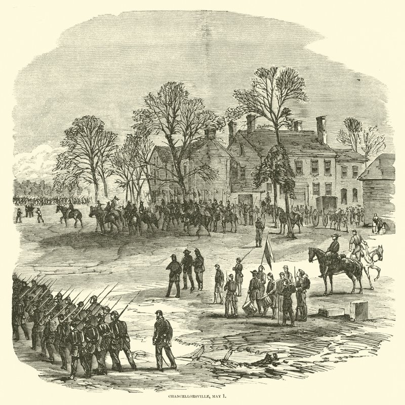 Chancellorsville，1863年5月1日 作者 美国学校