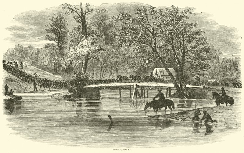 穿越纽约，1864年5月 作者 美国学校